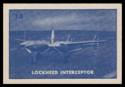 13 Lockheed Interceptor